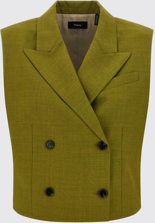 Theory Waistcoat THEORY Woman color Green