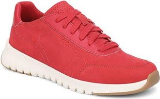 Vionic Uptown Nubuck Sneaker in Varsity Red at Nordstrom, Size 9.5