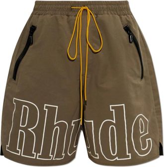 Rhude Uomo, Pantaloncini, Marrone, L, new