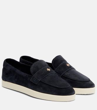 Tory Burch Mocassini Double T in suede