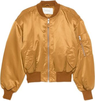 Entire studios Bomber crop - Marrone