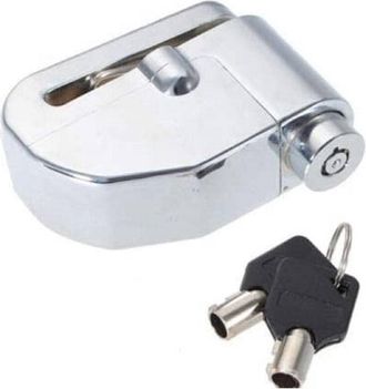 Trade Shop Trade Shop - Lucchetto Blocca Disco Per Moto Con Allarme Sirena Antifurto Lk-03 Cw564