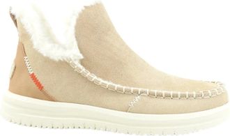 Hey Dude Camden Suede - Dames - Winterlaarzen - Beige - 36 EU - Leer - Schoenen