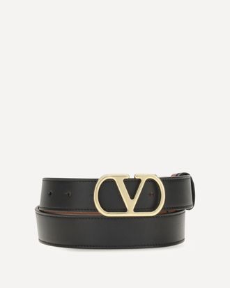 Valentino Garavani Cintura reversibile VLogo Signature Woman 80