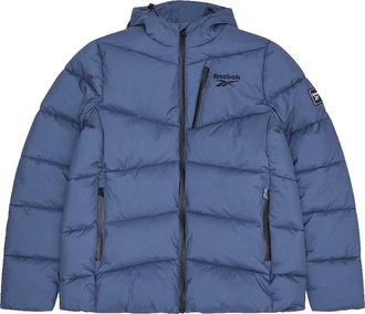 Reebok Mens Stretch Padded Jacket (Mineral Blue) - Size X-Large