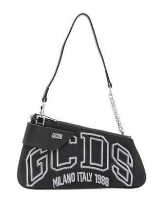 GCDS Comma Notte shoulder bag - women - Nylon - One Size - Black