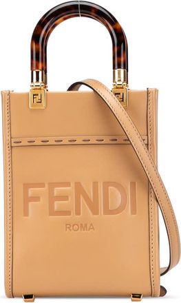 Fendi Pre-owned Fendi Mini Leather Sunshine Shopper Tote Ladies 8BS051 ABVL 219 4927