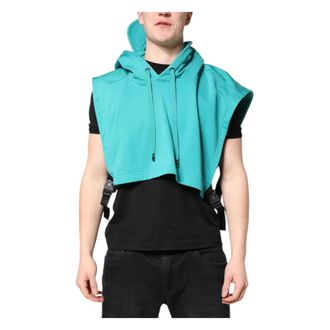 Dolce & Gabbana Heren, Jassen, Groen, Maat: ONE Size Katoen