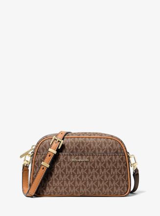 Michael Kors Jet Set Small Signature Logo Camera Crossbody Bag
