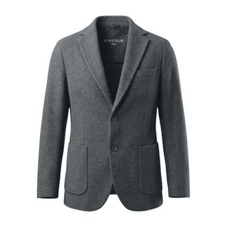 Circolo 1901 Blazer Monopetto Destrutturato - - Jackets - Uomo - Grigio - XL