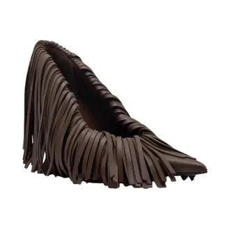Gia Borghini Dames, Schoenen, Bruin, Maat: 40 EU Leer