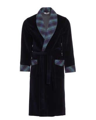 OEM Bata De Ba&ntilde;o Para Hombre Re-104 - Color: Azul Marino Oscuro 1035 - Talla: 3xl