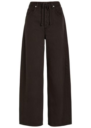 Citizens Of Humanity Citizens OF Humanity Brynn Drawstring Wide-leg Jeans - Dark Brown - 27 (W27 / UK8-10 / S)