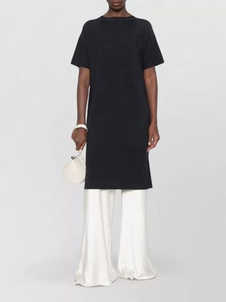 Fabiana Filippi knit dress straight silhouette knee length