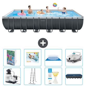 Intex Piscina Ultra Xtr Rectangular - 732x366x132 Cm - 9-piezas S584