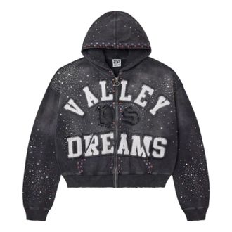 Vale Classico Zip Hoodie Black VALE-08-007-CZU-BK
