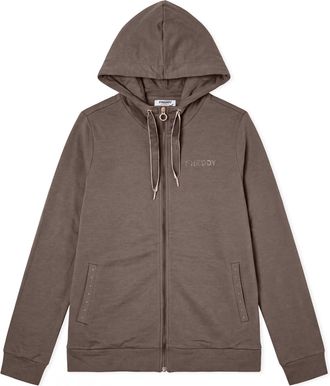 Freddy Felpa Regular Donna con Cappuccio e Zip, Spacchi sul Fondo