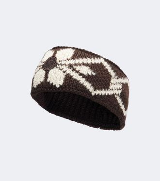 Moncler Diadema en mezcla de lana con lentejuelas