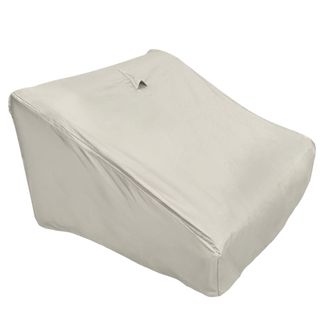 Oviala Funda de sill&oacute;n beige para muebles modulares de jard&iacute;n
