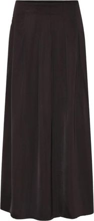 Bruuns Bazaar Weckia BBTyras Skirt - Dames - Maxi Rokken - Bruin - M - Rokken