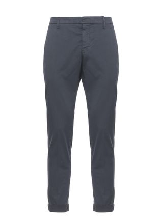 Dondup Blue Gaubert Cotton Chino Pants