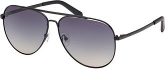 Guess GU00059 02W Mens Sunglasses Black Size 62