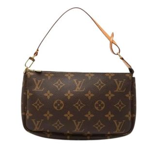 Louis Vuitton Pre-owned Shoulder Bags, female, Brown, Size: ONE SIZE Pre-owned Monogram Pochette