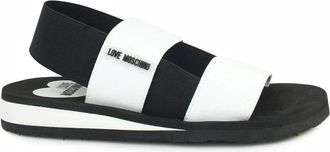 Love Moschino Strappy Sandal - Dames - Sandalen - Zwart - 35 EU - Schoenen