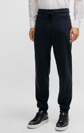 HUGO BOSS Mens P-Lamont 290 Regular-Fit Tracksuit Bottoms - Navy - Size: 2XL