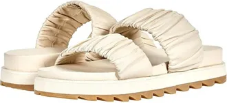 Sorel Womens Sorel Roaming 1988461-191 Sandal Chalk Leather Open Toe Slide ZOGG2477