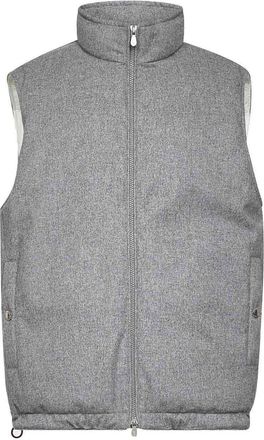 Brunello Cucinelli Waistcoat with stand-up collar