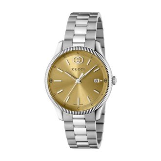 Gucci Accessoires, Heren, Grijs, ONE Size, G-Timeless Horloge