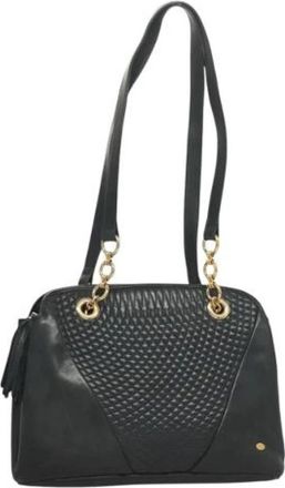 Bally Tweedehands leren handtassen - Dames - Vintage Schoudertas - Zwart - ONE Size - Leer - Vintage