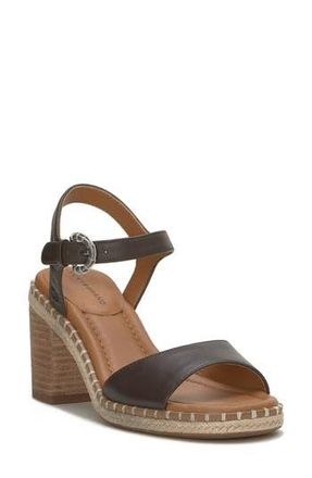 Lucky Brand Jennyl Ankle Strap Espadrille Sandal in Chocolate at Nordstrom Rack, Size 11