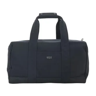 HUGO BOSS Eryk Holdall - Heren - Tassen - Blauw - Maat: ONE Size Polyamide