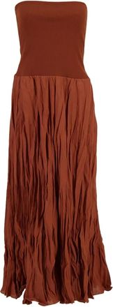 Johanna Ortiz Gonna plissettata - Rosso
