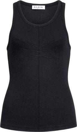 Alaia Black Tank Top