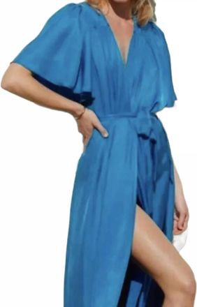 Ciao Lucia Serafina Dress In Lapis