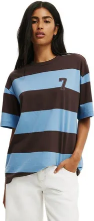 Cotton On Womens The Boxy Graphic Tee in 7 Cosmic Star Stripe at Nordstrom, Size Xx-Small