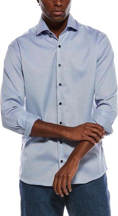 Eterna Italian Structured Dobby Modern Fit Shirt