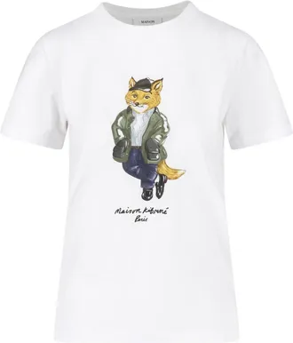 Maison Kitsun&eacute; T-Shirt Weekend Fox