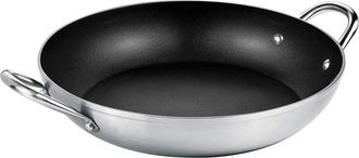 Tescoma 606842 GrandChef Padella Antiaderente, Due Manici, Grigio/Nero, 32 cm - Tescoma