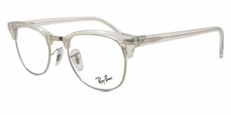 Ray-Ban Unisex Rx5154 Glasses In White Transparent