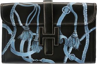 Herm&egrave;s 1994 PM Jige Elan clutch bag - Zwart