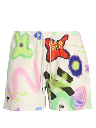 OAS Costume da bagno Flower Shop - Toni neutri