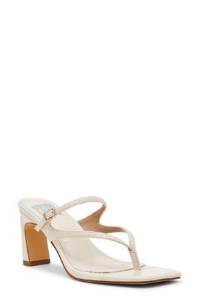 Dolce Vita Lisette Block Heel Slide Sandal in Ivory at Nordstrom Rack, Size 9.5