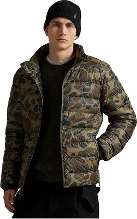 Polo Ralph Lauren Colden Camo-Print Packable Jacket Mens Jacket Outdoorsman Camo : 2XL, Nylon/Polyester
