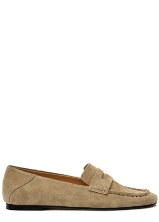 Dear Frances Drew Suede Loafers - Beige - 36 (IT36 / UK3)