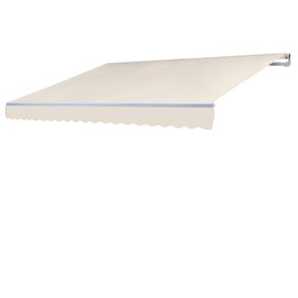 Hhg Funda De Recambio Para Toldo Hhg-602, Toldo De Brazos Articulados Funda De Recambio Para Protecci&oacute;n Solar, 3x2,5m, Crema Acr&iacute;lica