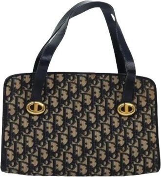 Dior Pre-owned Handbags, female, Multicolor, Size: ONE SIZE Pre-owned Trotter Canvas Hand Bag
